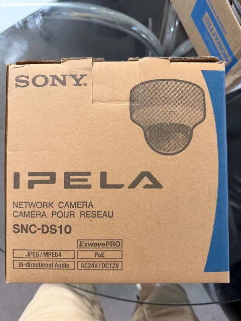 Sony Ipela SNC-DS10 Network Camera
