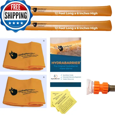Watershed Innovations Best Sandbag Alternative - Hydrabarrier Ultra 12 Foot
