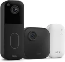 All-new Blink Video Doorbell+Outdoor 4 Wireless smart security with one cameras