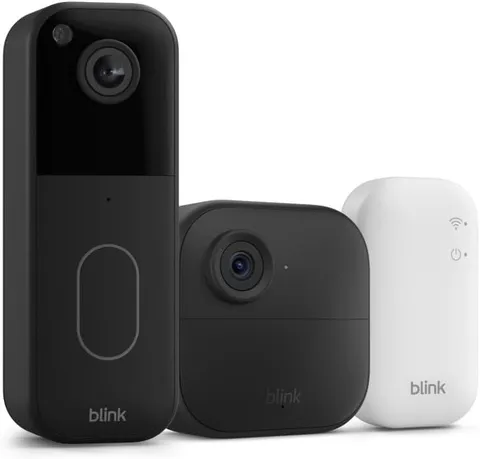 All-new Blink Video Doorbell+Outdoor 4 Wireless smart security with one cameras