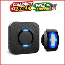 Wireless Motion Sensor LED Light - Motion Detector Alarm Chimes Door Sensor