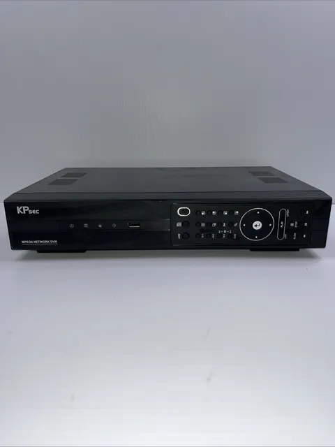 KPSEC 4CH CCTV DVR KPD604ZF MPEG4 Recorder Remote HDD Tested Output