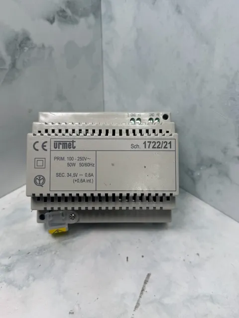 Urmet 1722/21 2-Wire DIN Bar Video Intercom Systems Power Supply