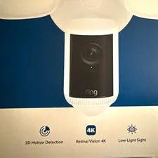 Ring 4K Wi‑Fi Camera Motion Detection Night Vision Indoor/Outdoor Wired 2nd Gen