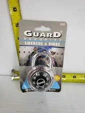 New Guard Security 1500 Dial Combination Padlock 2 inch Security Lock
