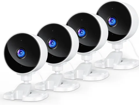 Indoor Security Camera for Baby Monitor, Home & Pets, 2.4Ghz Wifi with Motion De