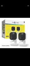 myQ Indoor Camera Gen 2 2-Pack Wi-Fi 1080p Indoor White/Black