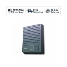 VALCOM Surface Mount Talkback Doorplate Speaker Gray Weather Resistant