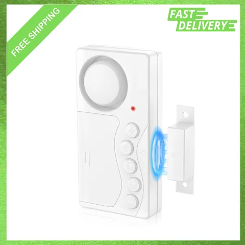 Freezer Door Alarm with Delay 3/15/30/60 Seconds, Loud 108dB, 4 Modes