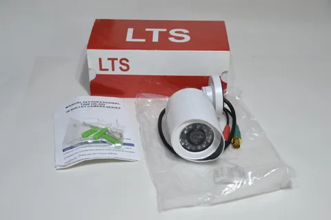 LTS CMSD6412 NTSC 1/3" 3.6MM ICR BULLET SECURITY CAMERA NOS