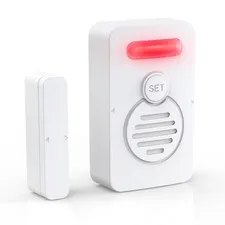 Wireless Window/Door Open Entry Security Voice Alarm Doorbell Magnetic Sensor US