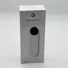 New Google Nest Doorbell Smart Doorbell Snow GA01318-US