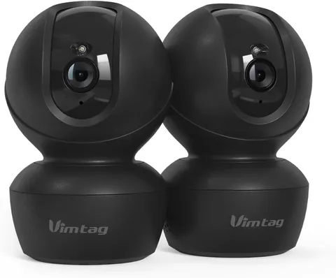 5G 4MP Security Camera Indoor, 2 Pack Dog Camera with Speaker 360 Motion Trackin