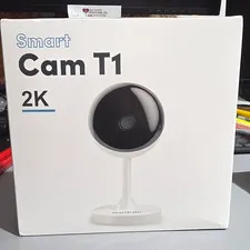 Owltron Smart Cam T1 2K Indoor Wi-Fi IP Camera Night Vision 2-Way Audio White