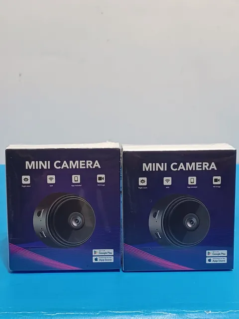 New! Lot of 2 Camtrix Mini Cameras WiFi App Home Security HD Night Vision SEALED