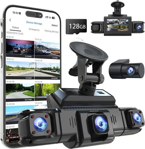 Mejor Camara De Seguridad 1080P Para Carros De 360° Cámara De 4 Canales