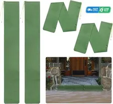 4 Pcs 3'× 6'' Long Sand Bags for Flooding - Thickened Canvas Flood 3ft-4Pcs 