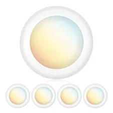 PARMIDA (4 Pack) 5/6 Inch Dimmable 5CCT - 2700K/3000K/3500K/4000K/5000K