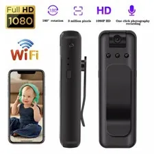 Wifi Body Camera Video Recorder HD Night Vision Security Small Portable Cam