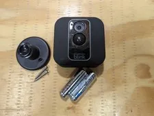 Blink XT2 Outdoor Camera With Wall Mount & New AA Batteries - Tested Working