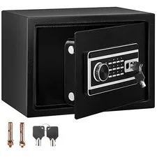 Safe Box Lock Security 0.8 Cubic Foot Digital Safe Key Lock Home Office