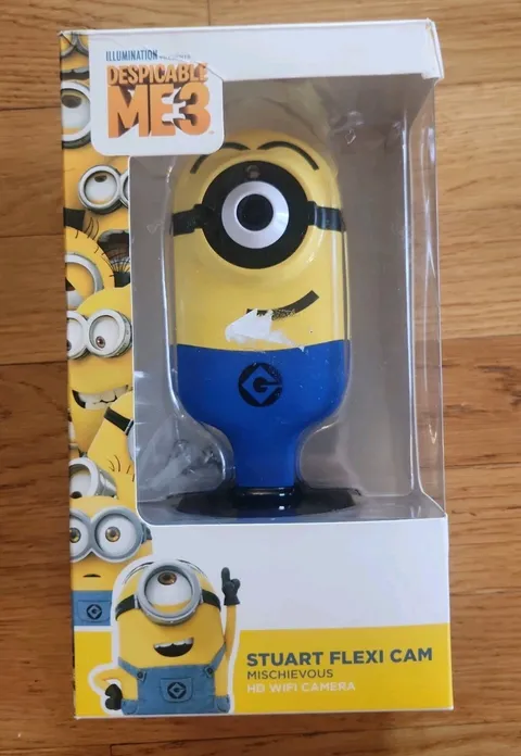 Stuart Flexi Cam Mischievous Despicable Me HD WiFi Camera 