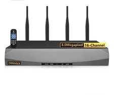 OOSSXX 8.0 Megapixel 16-Channel Wireless NVR Without HDD