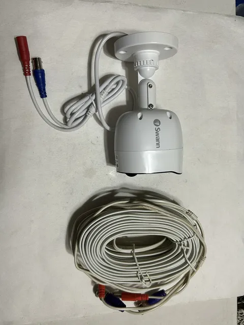 Swann PRO-1080MSB 1080p Full HD Wired Security Camera Bullet Cam BNC White