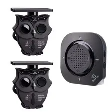 Solar Wireless Driveway Alarm System 1/2 Mile Range IP65 Weatherproof - 120dB