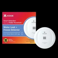 Kidde Smart Water Leak and Freeze Detector WiFi 60WLDR-W Lot Of 2