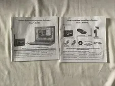 2 User Guides For Uniden And UDW155 Surveillance Systems.  JE