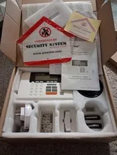 Pisector Wireless Security Alarm System – Open Box – Missing Sensors & Adapter