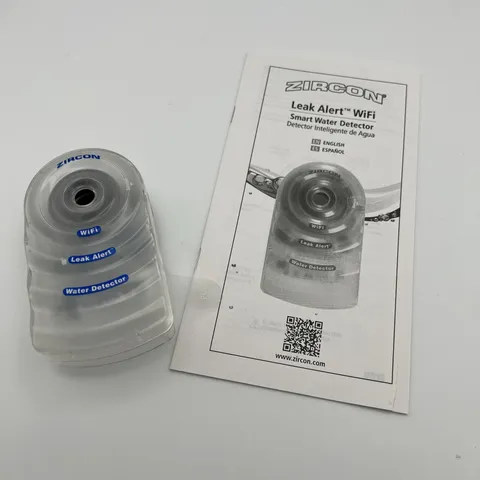 Zircon Leak Alert Wi-Fi Water Detector - Clear