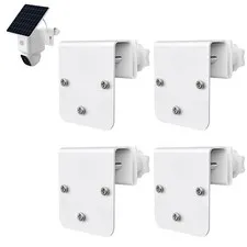 4 Pack Gutter Mount Bracket Compatible with Eufy SoloCam S340/E30/E42 and 4G ...