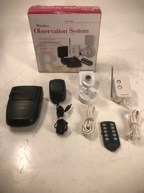 Radio Shack Wireless Observation Security System with Add-on Camera 49-2535