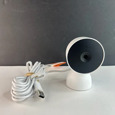 Google Nest Security Cam Indoor 1080p Wired GJQ9T (White Snow) 2nd Generation
