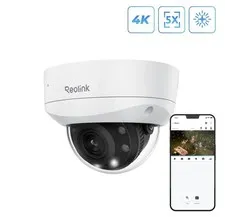 Reolink RLC-843A 8MP PoE Outdoor IP Camera Color Night Vision IK10 Vandalproof