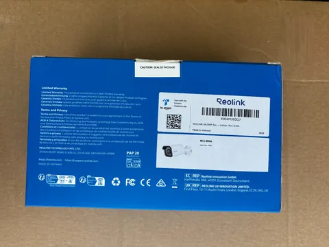 Reolink  RLC-810A 4k Outdoor PoE Security Camera Smart Detection Night Vision