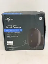 GE Cync Outdoor Wired Smart Camera - CAMODWD3MW1-1P