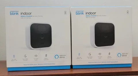 2 Blink Indoor 3rd Gen Battery Powered Security Add-On Camera BCM00410U