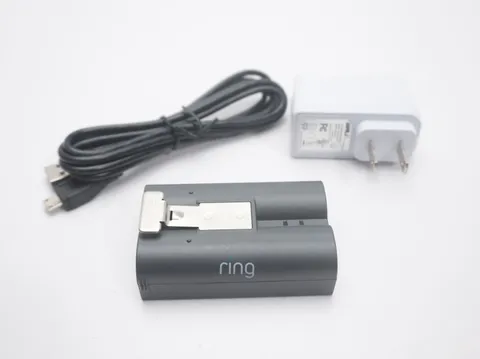 Ring Rechargeable Battery Pack & Charger Cable For Ring Video Door Bell
