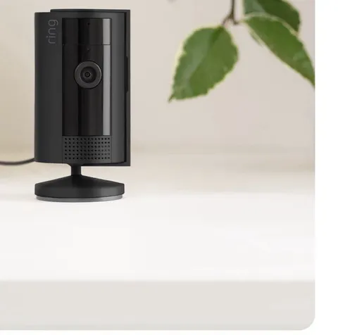 Ring Indoor Cam (2nd Gen) 1080p Wi-Fi Plug-In Indoor Security Camera Black