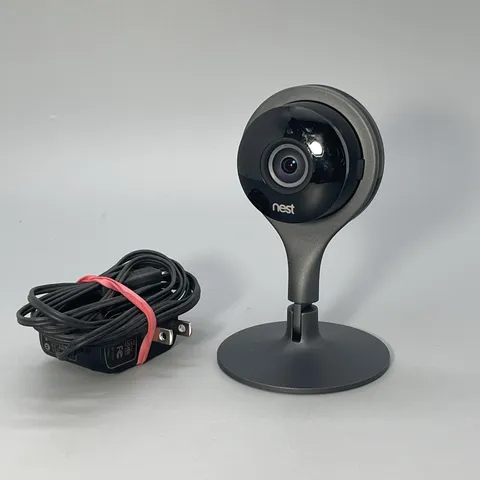 Google Nest Cam Indoor Security Wi-Fi Camera 1st Gen A0005 + power cord