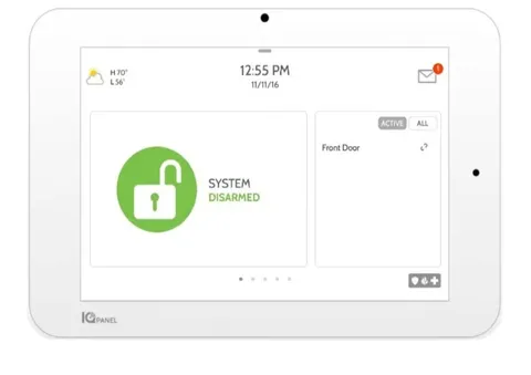Qolsys PowerG IQ Panel 2+ QS9201-1208-840 Wireless 319.5MHz Verizon LTE  SEALED 