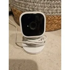 Blink Mini Indoor 1080p HD Smart Security Camera White Wired BCM00300U