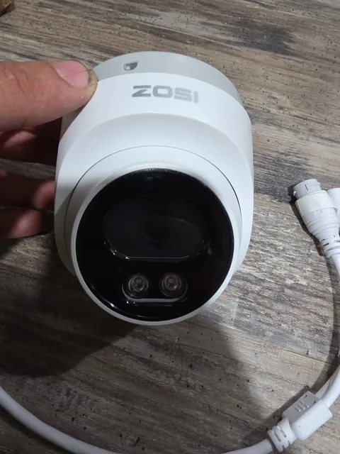 ZOSI 3K 5MP Dome Add on IP POE Security Camera Person Vehicle Detect 2 Way Audio