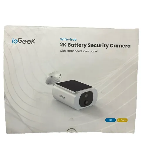 IeGeek All in One Wireless WiFi Solar Panel Security Camera