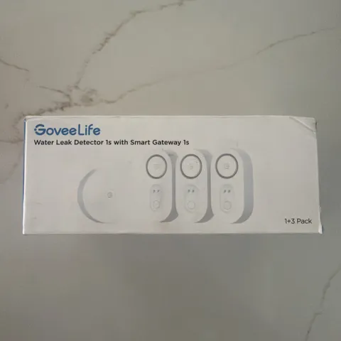 GoveeLife Water Leak Detector 1S w/ Smart Gateway 1S 1+3 Pack
