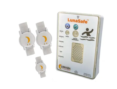 LunaSafe Child/Pet Immersion Pool Alarm/Water Alarm Kit with 3 Transmitters