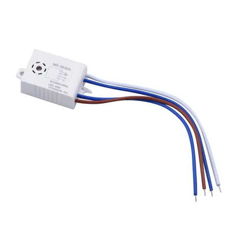 AC180-240V 50/60Hz Auto On/Off Light Voice Sound Sensor Switch Time Delay